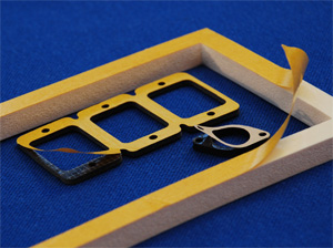 Sponge Gaskets with self-adhesive backing including 3M 4985