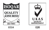 ISO 9001:2000 accredited